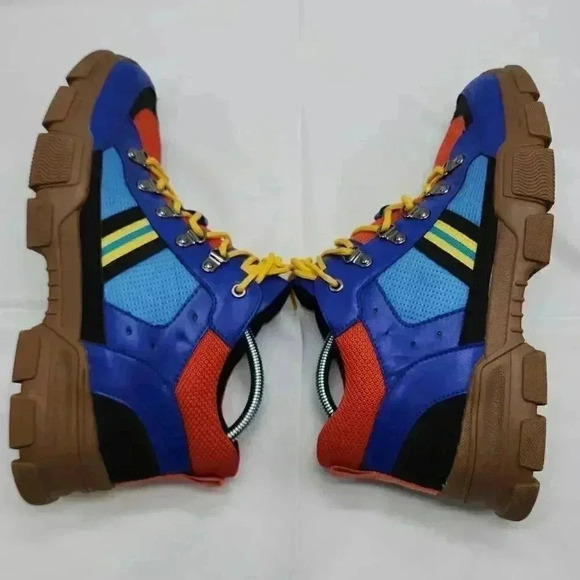 INC International Concepts Mens Gunner Hybrid Boots Sneakers Multi-Color Size 10 - Picture 9 of 11